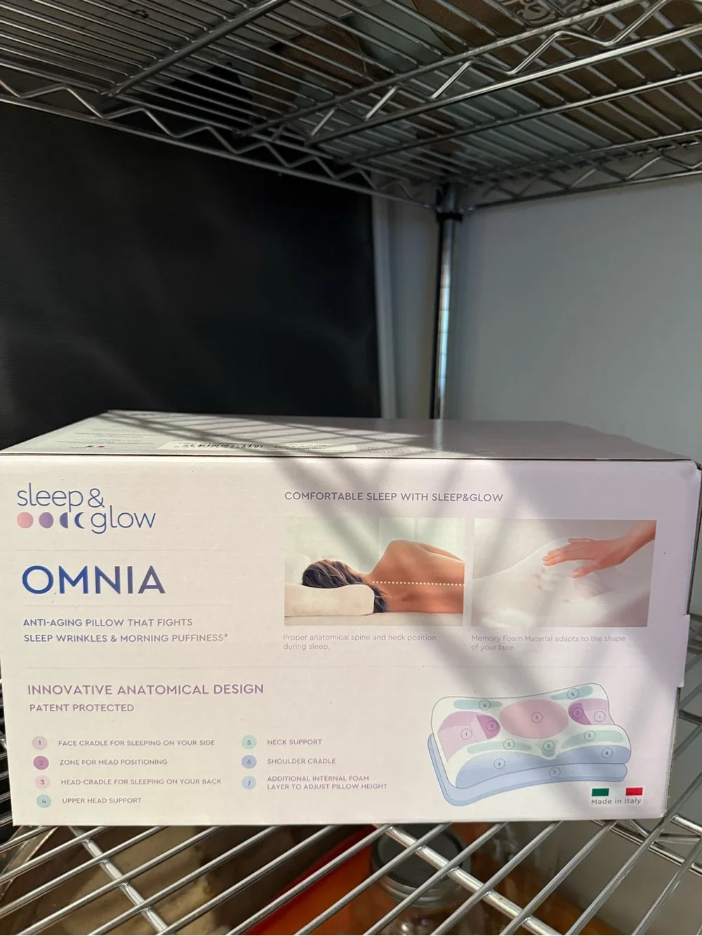 Sleep & Glow Omnia Anti Aging Pillow